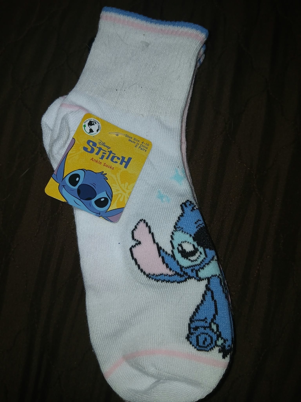 Disney Stitch Ankle Socks